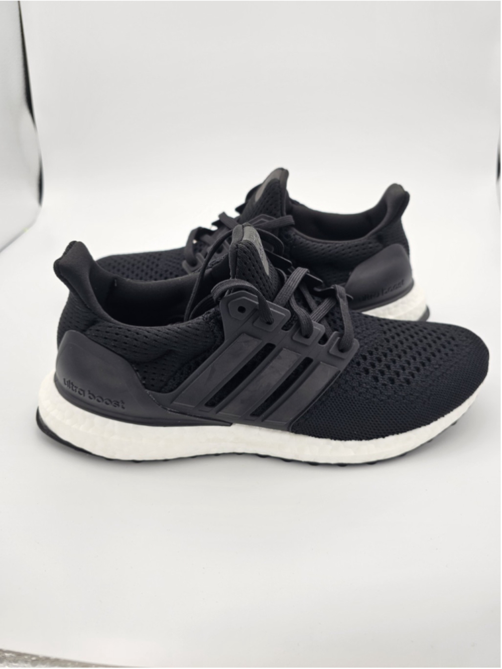 Adidas Ultraboost 1.0 J Running Shoes Black White HQ4218 Big Kids Youth Size 4